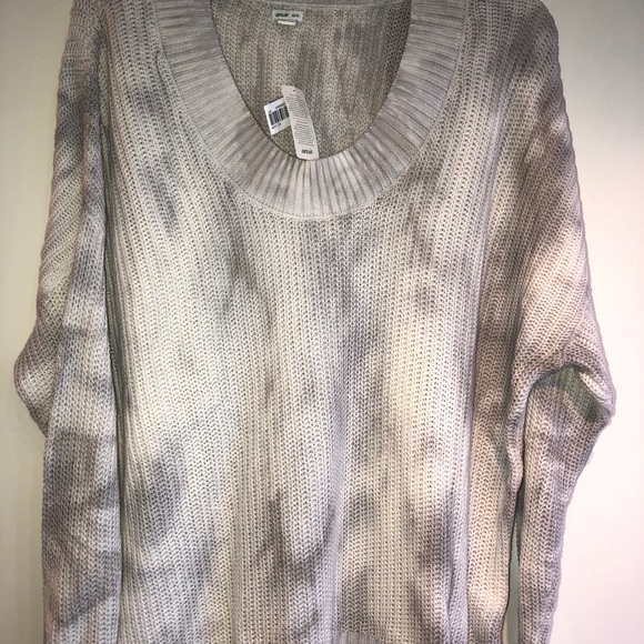 NEW [Aerie] Open Knit Oversized Tie Dye Sweater - Picture 6 of 14